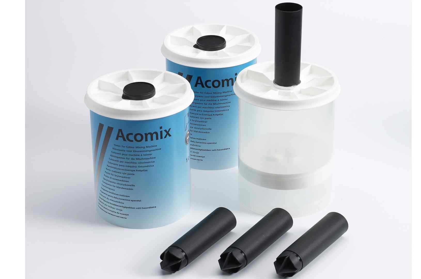 Acomix pigmentpastaverpakking